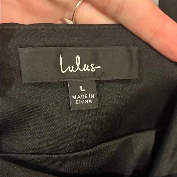 Lulu's Chic Black Backless Dress - Picture 2 of 3